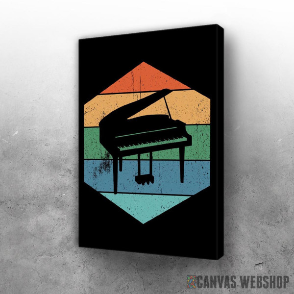 Slika Piano Retro Design