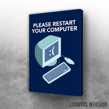 Slika Please Restart Slika Please Restart
