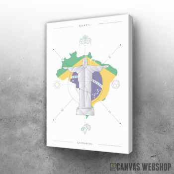 Slika Polygon Cristo Redentor Brazil Slika Polygon Cristo Redentor Brazil
