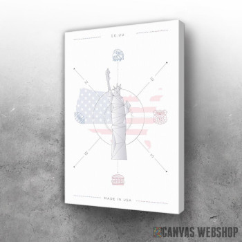 Slika Polygon Statue of Liberty  New York
