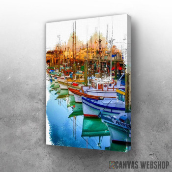 Slika Portrait Of A Ship Dock