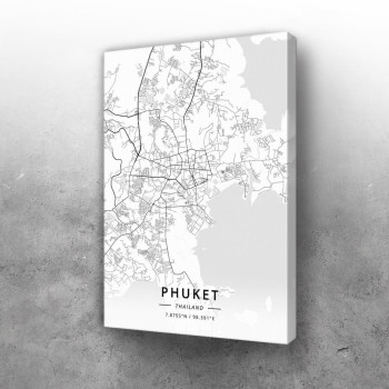 Puket mapa - white