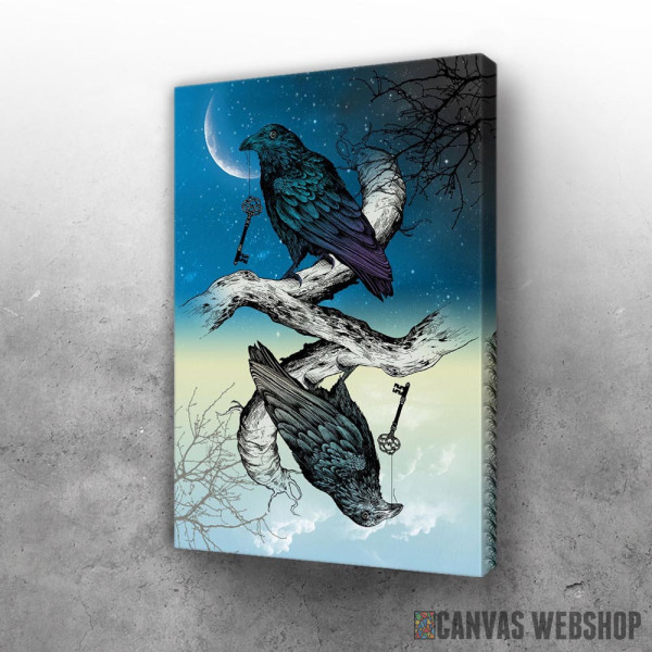 Slika Raven Night Day