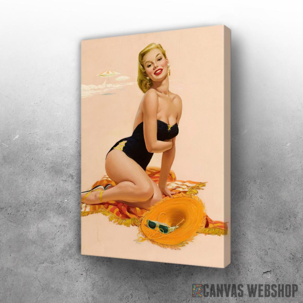 Slika Retro pinup Slika Retro pinup