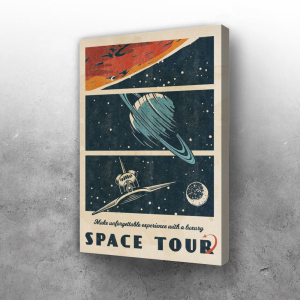 Retro space tour