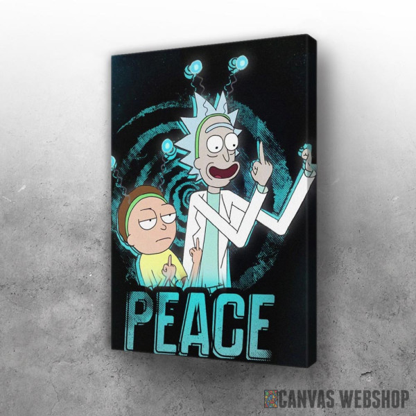 Slika Rick and Morty peace