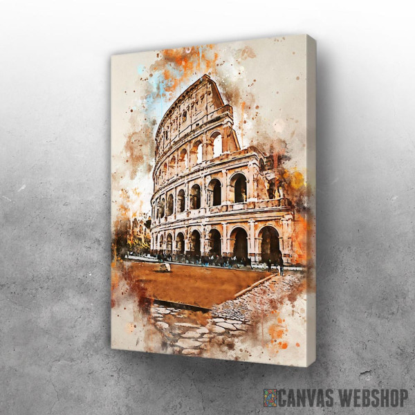Slika Rome in Watercolor Slika Rome in Watercolor