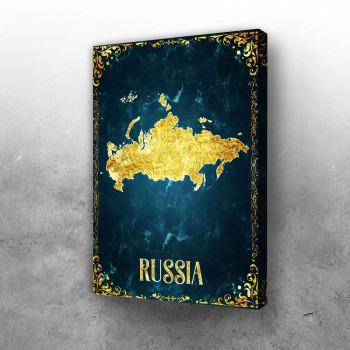 Rusija - stara mapa
