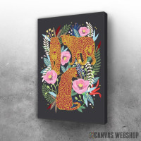 Slika Secret Flower Garden -Leopard Garden-