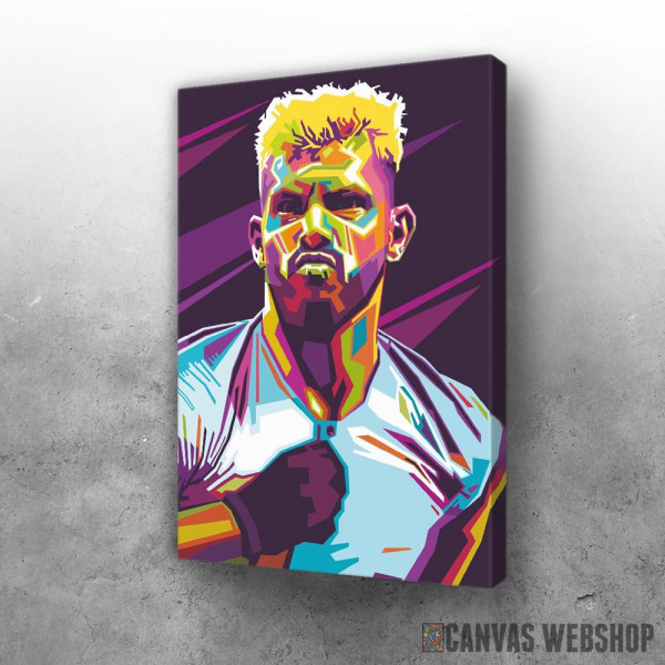 Slika Sergio Aguero Pop Art Wpap Slika Sergio Aguero Pop Art Wpap