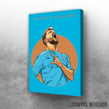 Slika Serhio Aguero urlik