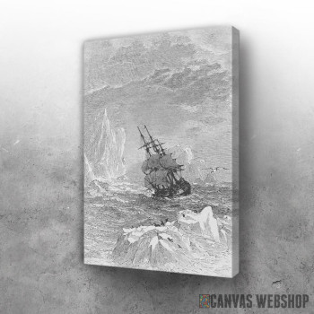 Slika Ship Sailing The Arctic