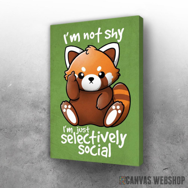 Slika Shy red panda