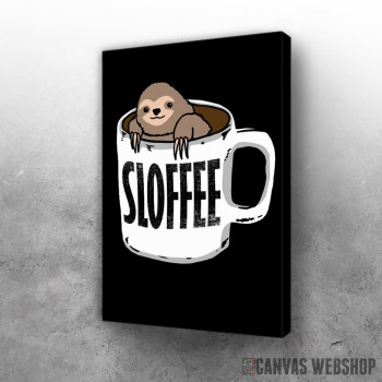 Slika Sloth Coffee Sloffee Slika Sloth Coffee Sloffee