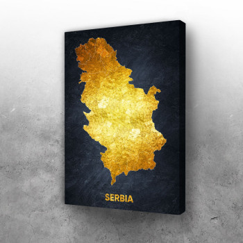 Srbija mapa