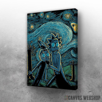 Slika Starry Rick And Morty