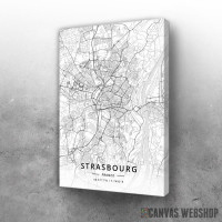 Slika Strazbur mapa - white