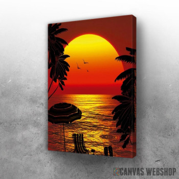 Slika Sunset On The Beach