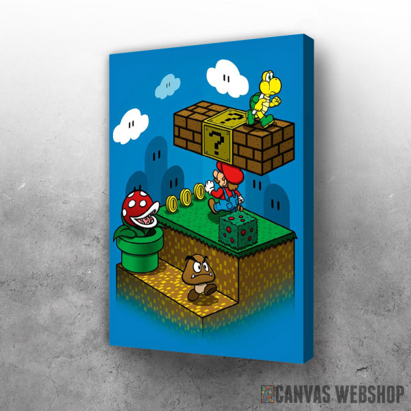 Slika Super Mario Through the Stage