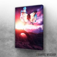 Slika Surreal butterfly