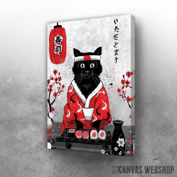 Slika Sushi Cat - Ruby Art