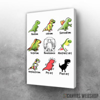 Slika T-rex art styles