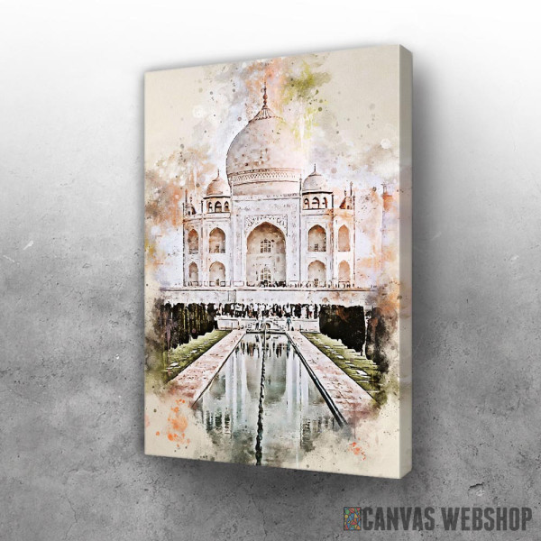 Slika Taj Mahal in Watercolor