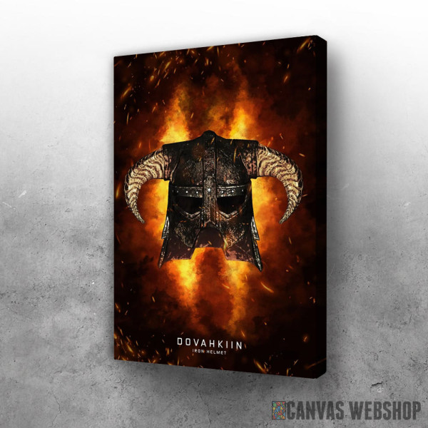 Slika The Elder Scrolls Dovahkiin gvozdena kaciga