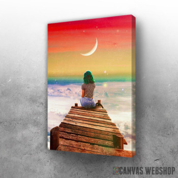 Slika The Pier And The Moon