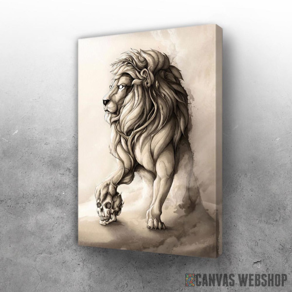 Slika The Wood Lion Slika The Wood Lion