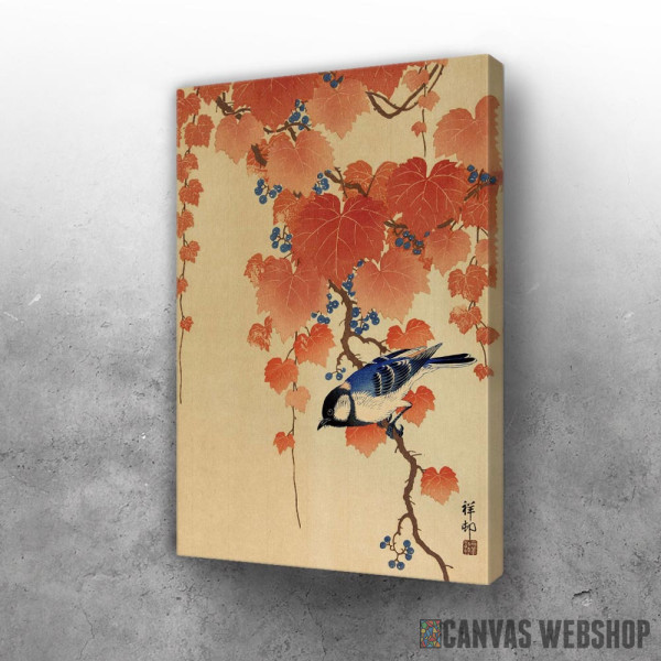 Slika Titmouse in a paulownia