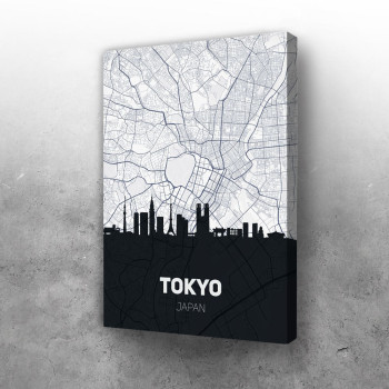 Tokio mapa grada