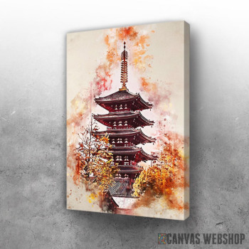 Slika Tokyp in Watercolor