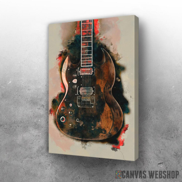 Slika Tony Iommi Electric Guitar Slika Tony Iommi Electric Guitar