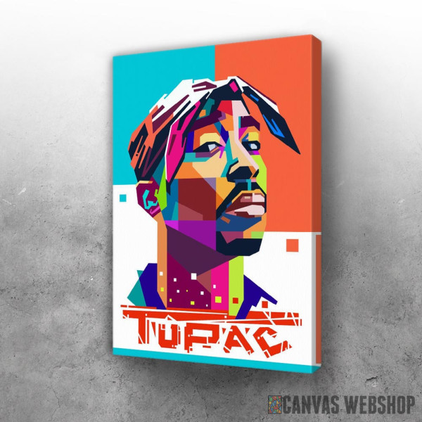 Slika Tupac Shakur PopArt Slika Tupac Shakur PopArt