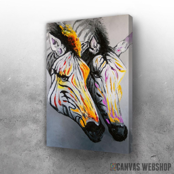 Slika Two zebras Slika Two zebras