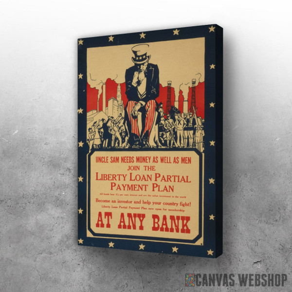 Slika Uncle Sam needs money