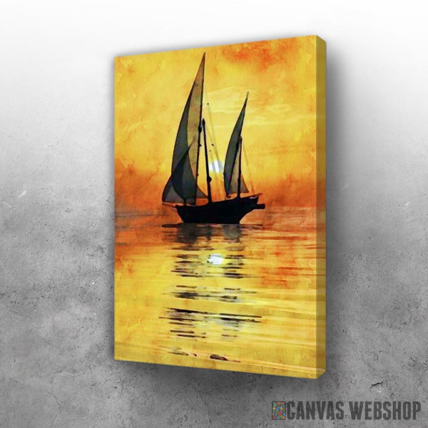 Slika Upon Sunset Waters
