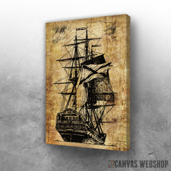Slika Vintage Sailboats Slika Vintage Sailboats