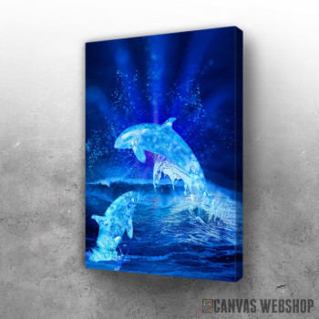Slika Water blue dolphins