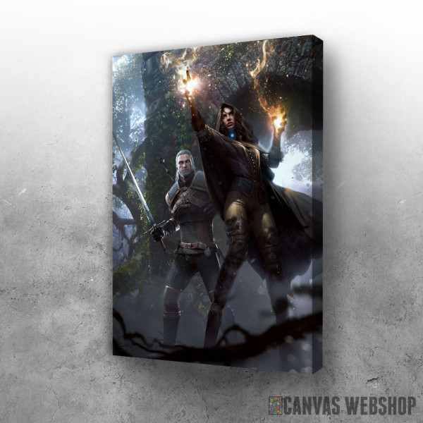Slika Yennefer and Geralt Slika Yennefer and Geralt