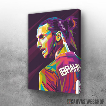 Zlatan Ibrahimovic Pop Art