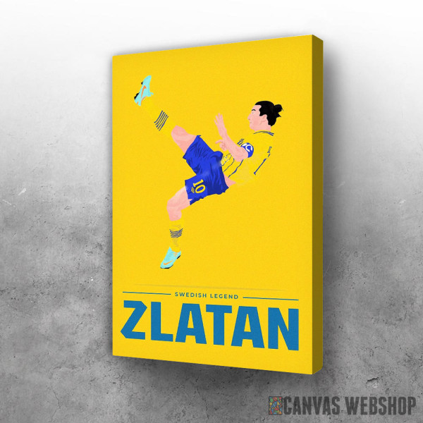Slika Zlatan Ibrahimovic minimalizam Slika Zlatan Ibrahimovic minimalizam