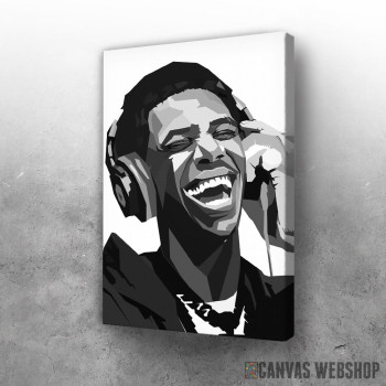 Slika A Boogie wit da Hoodie crno belo