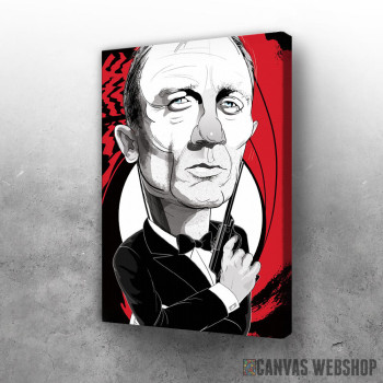 Slika Danijel Krejg karikatura