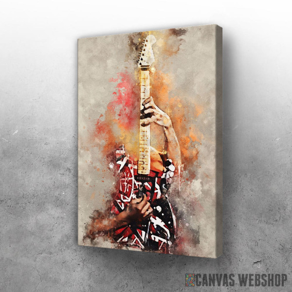 Slika Gibson gitara apstraktno Slika Gibson gitara apstraktno