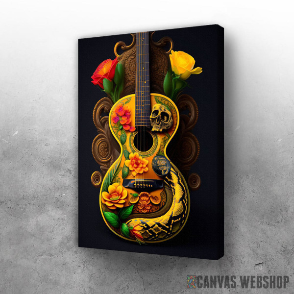 Slika Gitara sa teksturom Slika Gitara sa teksturom
