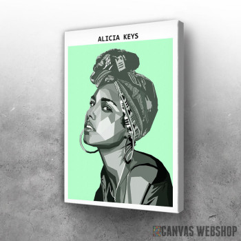 Slika Alicia Keys pop art
