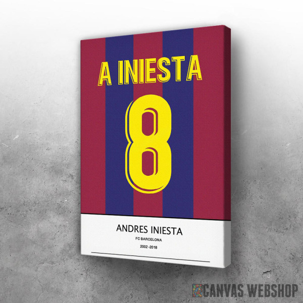 Slika Andres Iniesta dres Slika Andres Iniesta dres