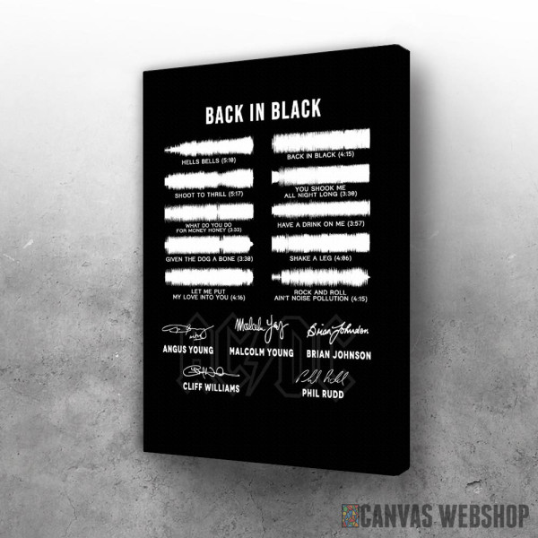 Slika Angus Jang back in black Slika Angus Jang back in black